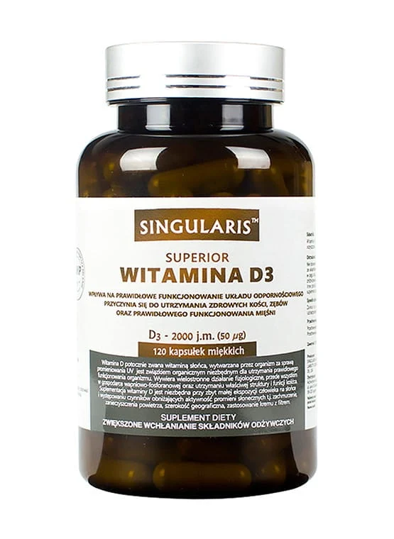 Singularis Superior Vitamin D3 2000 iu 120 Weichkapseln