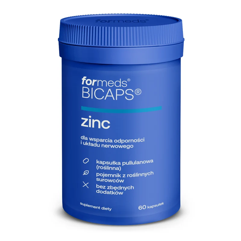 ForMeds Bicaps Zink 15 mg 60 vegane Kapseln