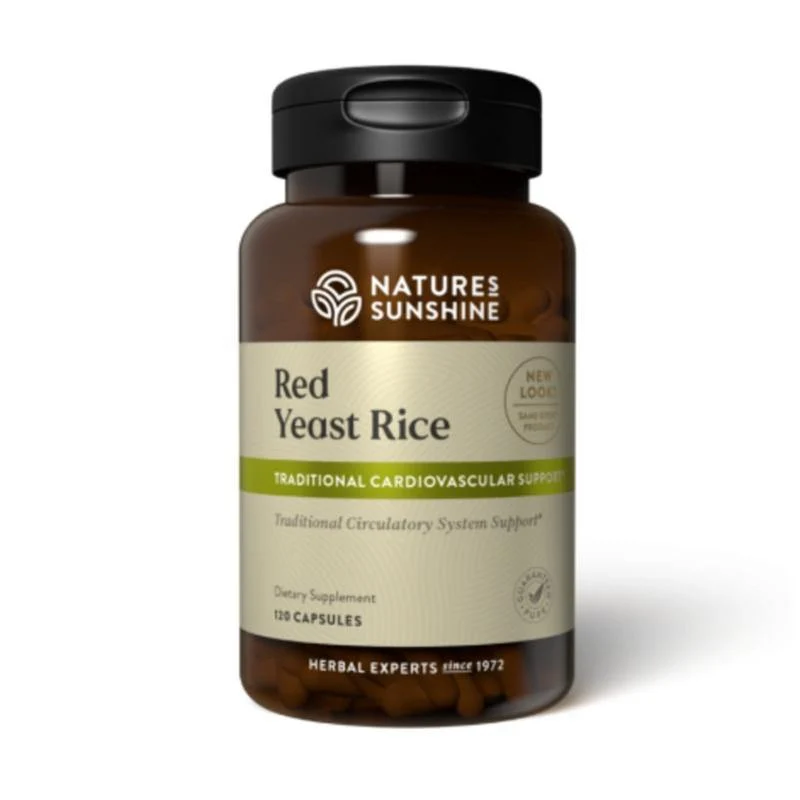 Nature's Sunshine Red Yeast Rice 120 Capsules