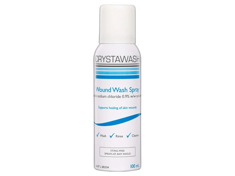 Crystawash Wound Wash Spray 100mL