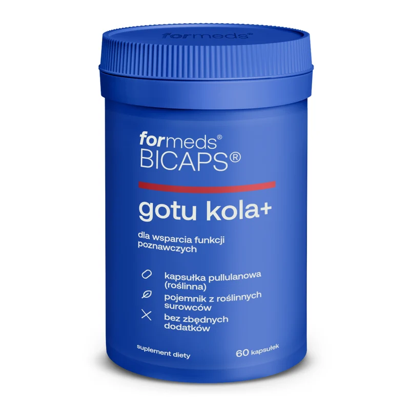 ForMeds Bicaps Gotu Kola+ 60 Kapseln