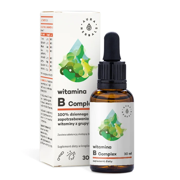 Aura Herbals Vitamin B-Komplex 30ml Tropfen