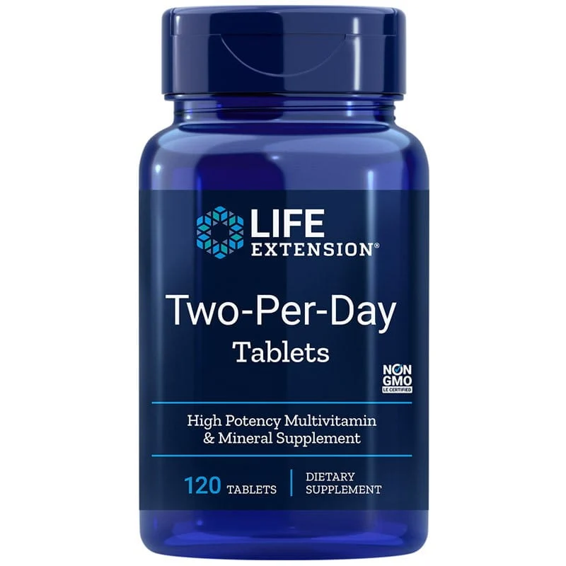 LIFE EXTENSION Zweimal tägliches Multivitamin (120 Tabletten)