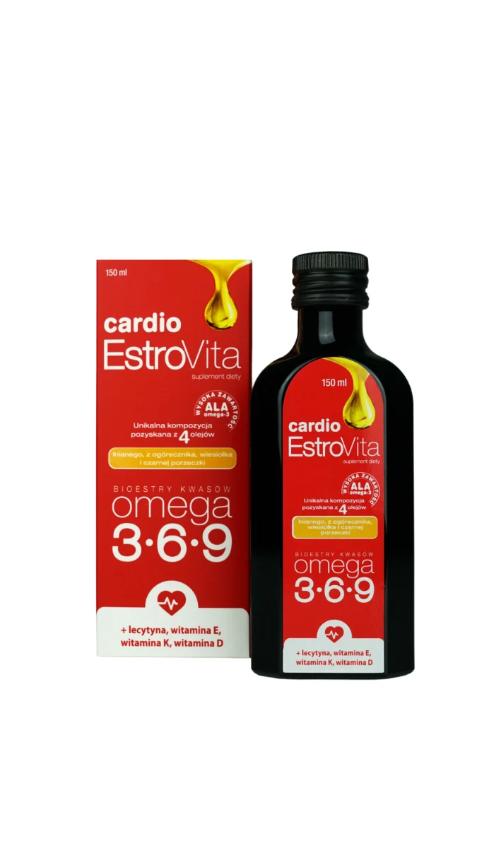EstroVita Cardio Omega-Säuren 3-6-9 für Senioren 150 ml