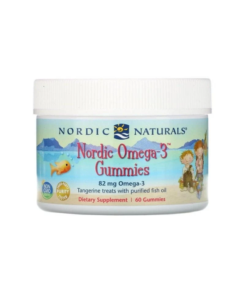Nordic Omega-3 Gummibärchen 60 Geleebonbons Nordic Naturals