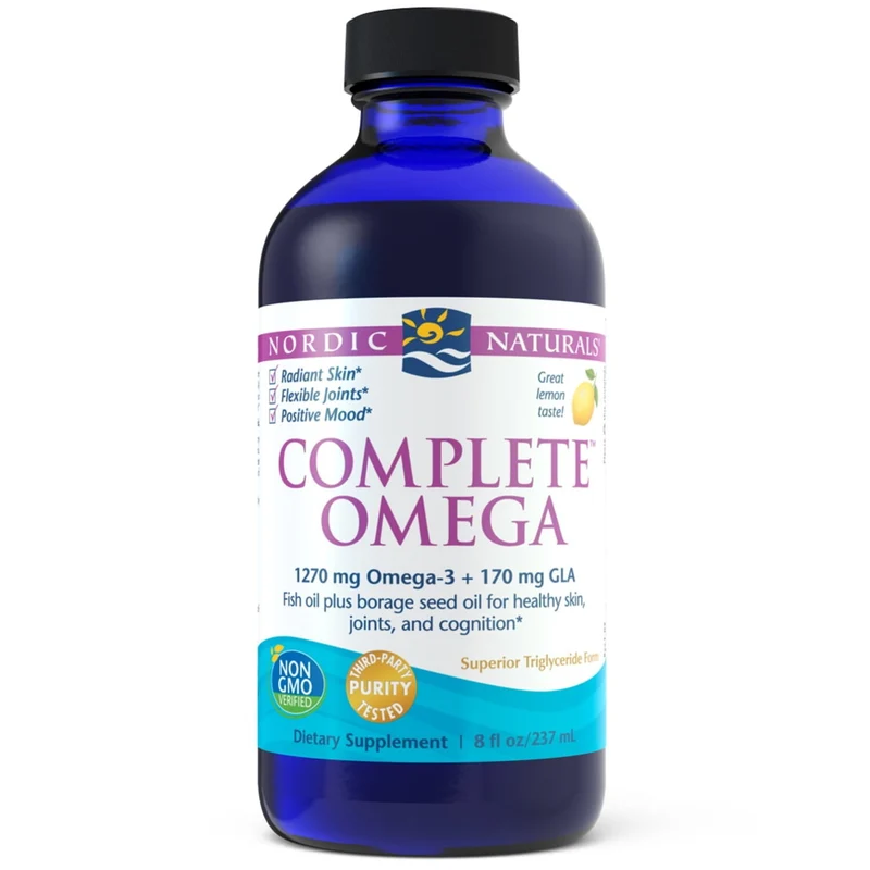 Vollständiges Omega - Omega 3 + GLA 237 ml Nordic Naturals