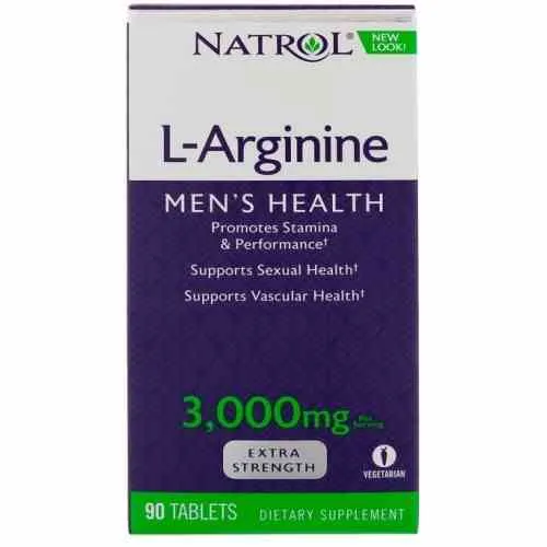 Natrol L-Arginin 3000 mg 90 Tabletten