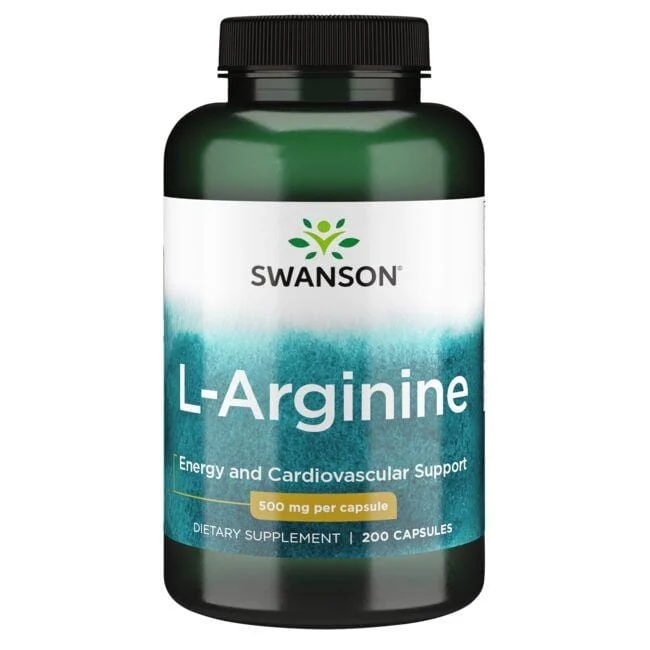 L-Arginin 500 mg 200 Kapseln Swanson