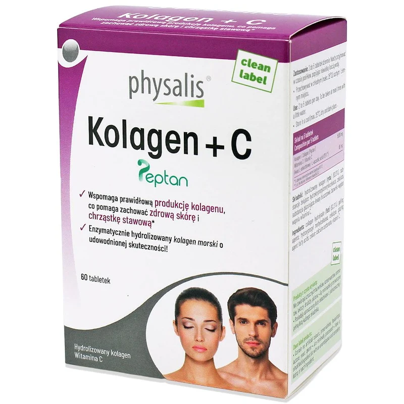 KOLLAGEN + VITAMIN C 60 TABLETTEN - PHYSALIS