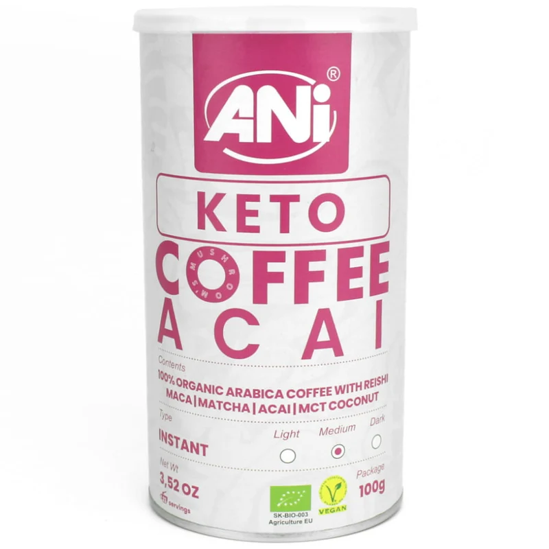REISHI KETO ACAI" EXCELLENT COFFEE BIO 100 g - ANI