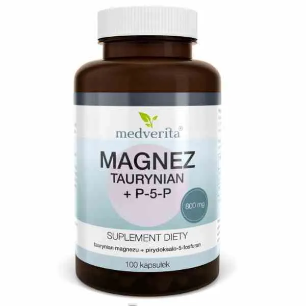 Medverita Magnesium Taurat + P5P 100 Kapseln