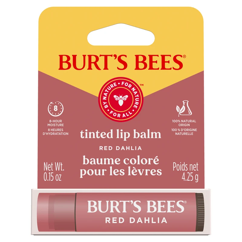 Burt's Bees Tinted Lip Balm Red Dahlia