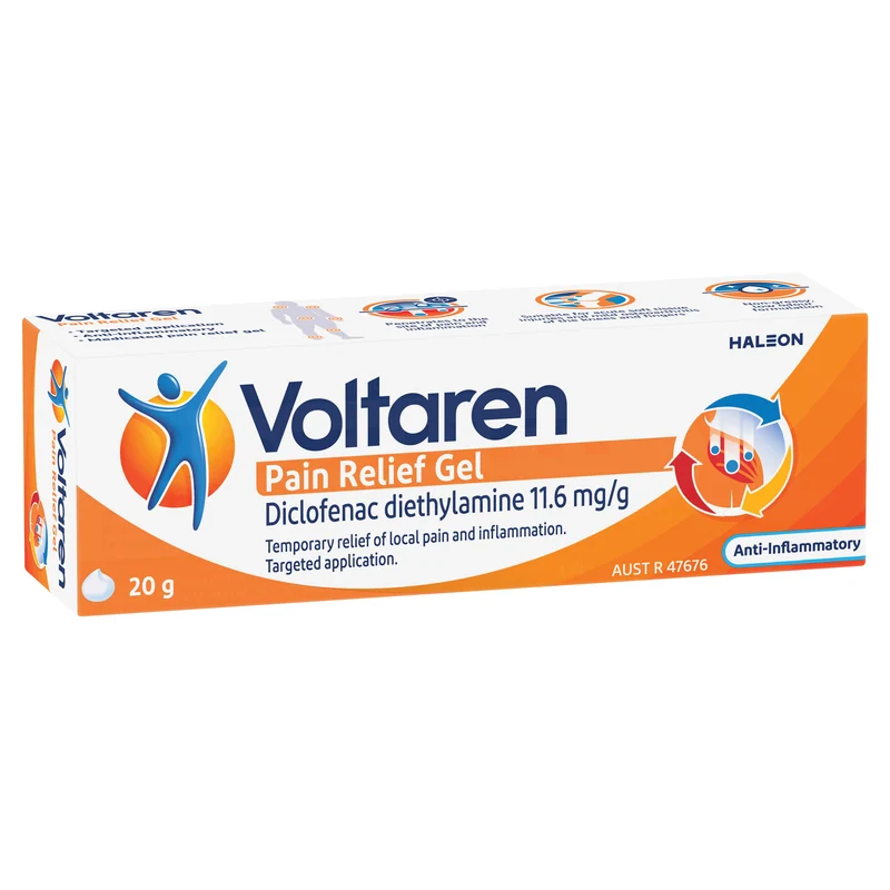 Voltaren Emulgel, Muscle and Back Pain Relief 20 g