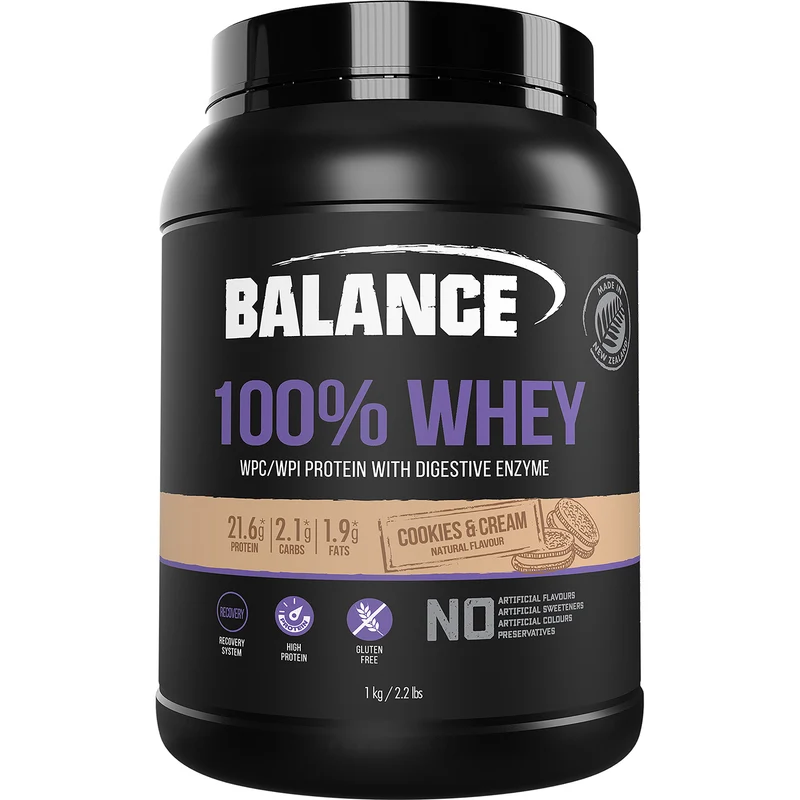 Balance 100% Whey Cookies & Cream 1kg