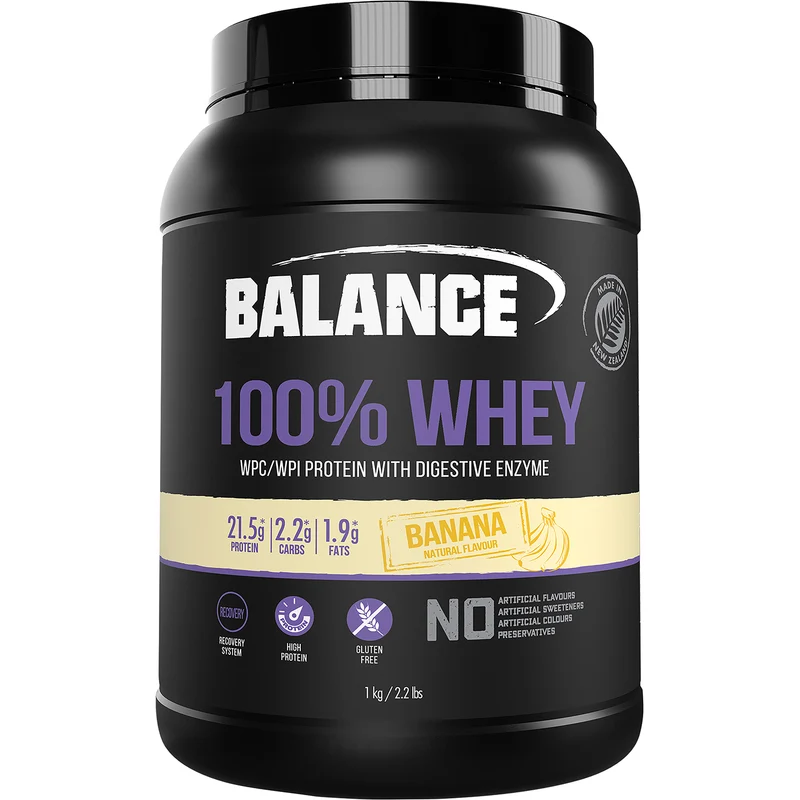 Balance 100% Whey Banana 1kg