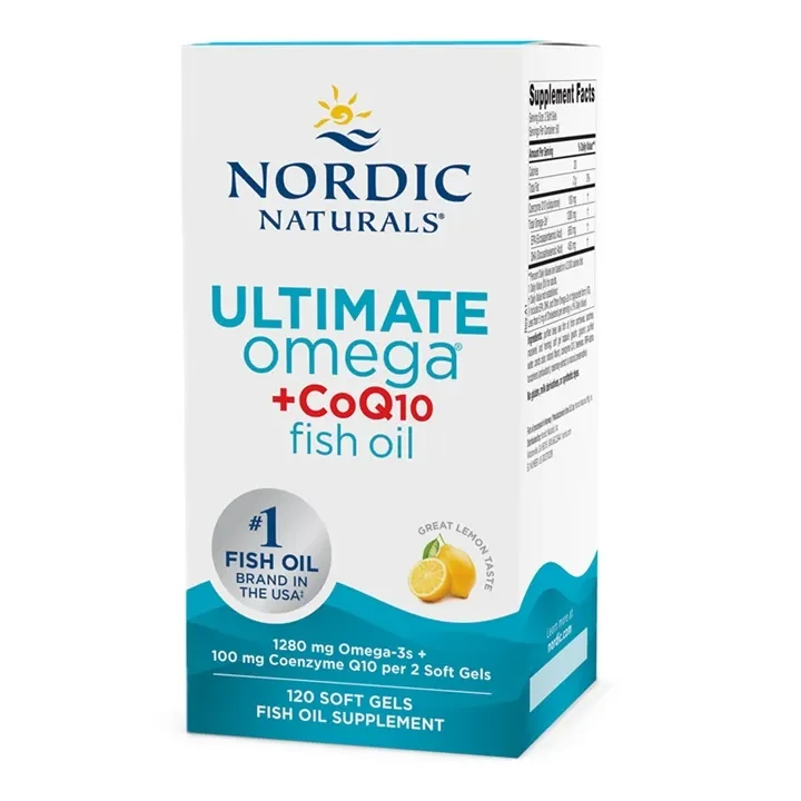 NORDIC NATURALS Ultimate Omega + CoQ10 (120 Kapseln)