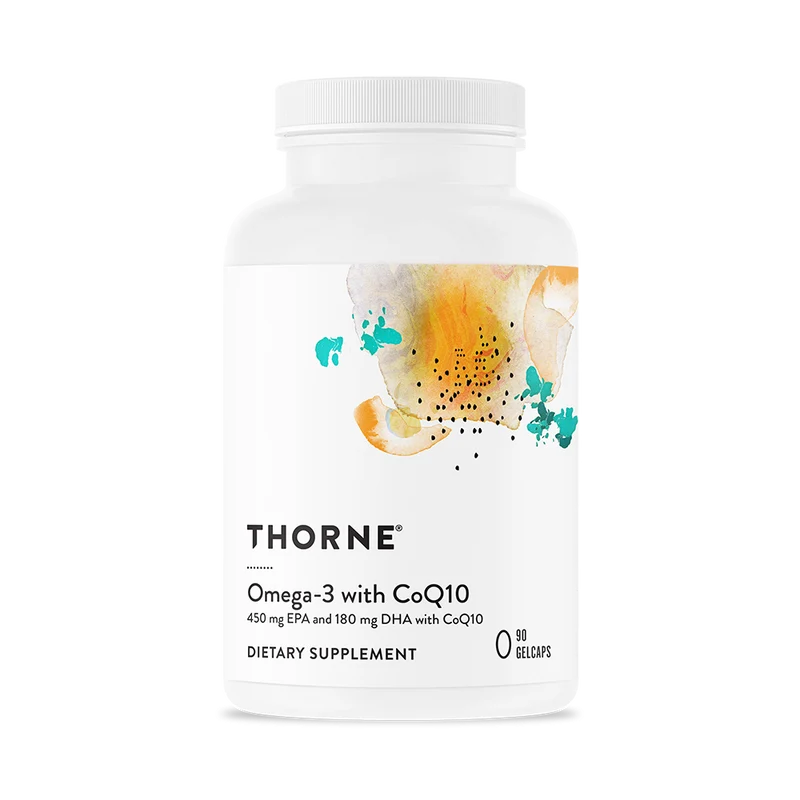 THORNE RESEARCH Omega-3 mit CoQ10 (90 Kapseln)