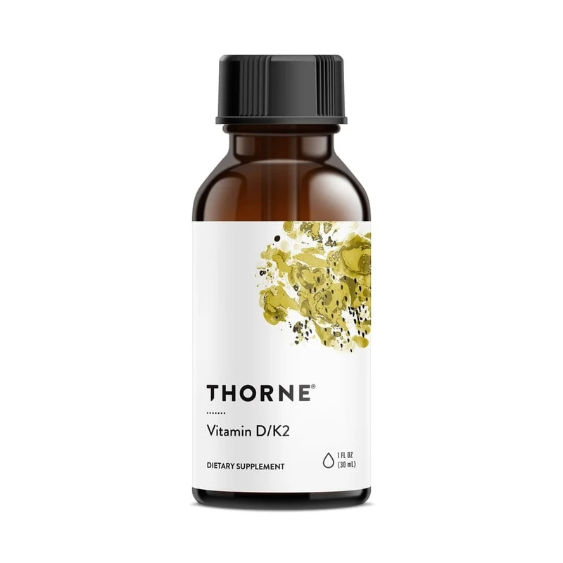 THORNE RESEARCH Vitamin D3+K2 Flüssig (30 ml)