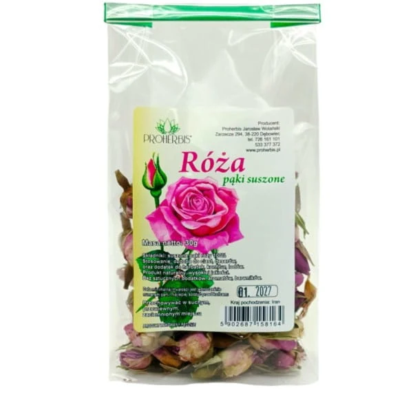 Proherbis Rose Getrocknete Krapfen 30 g