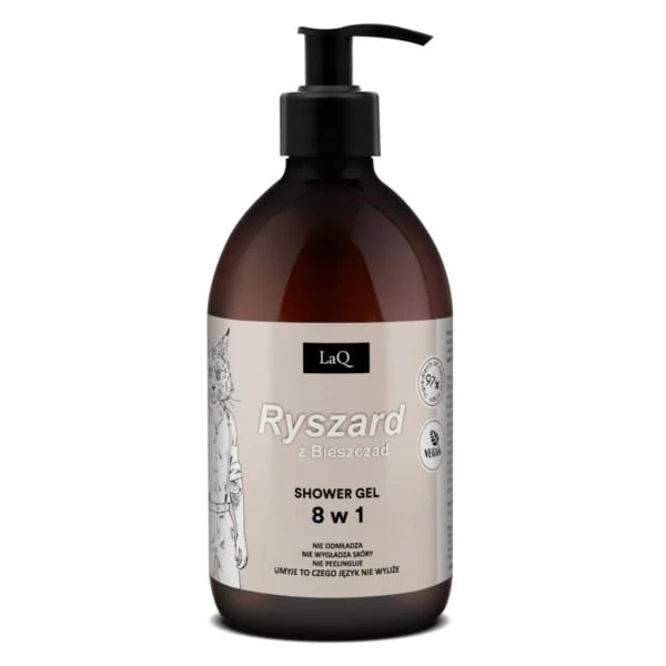 LAQ Richard der Bieszczady Duschgel 8-in-1 500 ml