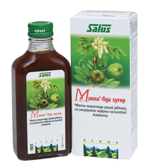 FIGA MANNUTE JESION SYROP - GLUTENFREI 200 ml - SALUS