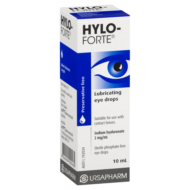 Hylo Forte Lubricating Eye Drops 10ml