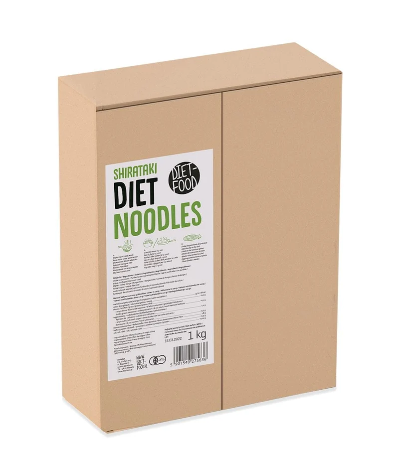 MAKARON (KONJAC) SHIRATAKI NUDELN 1 kg - DIET-NAHRUNG