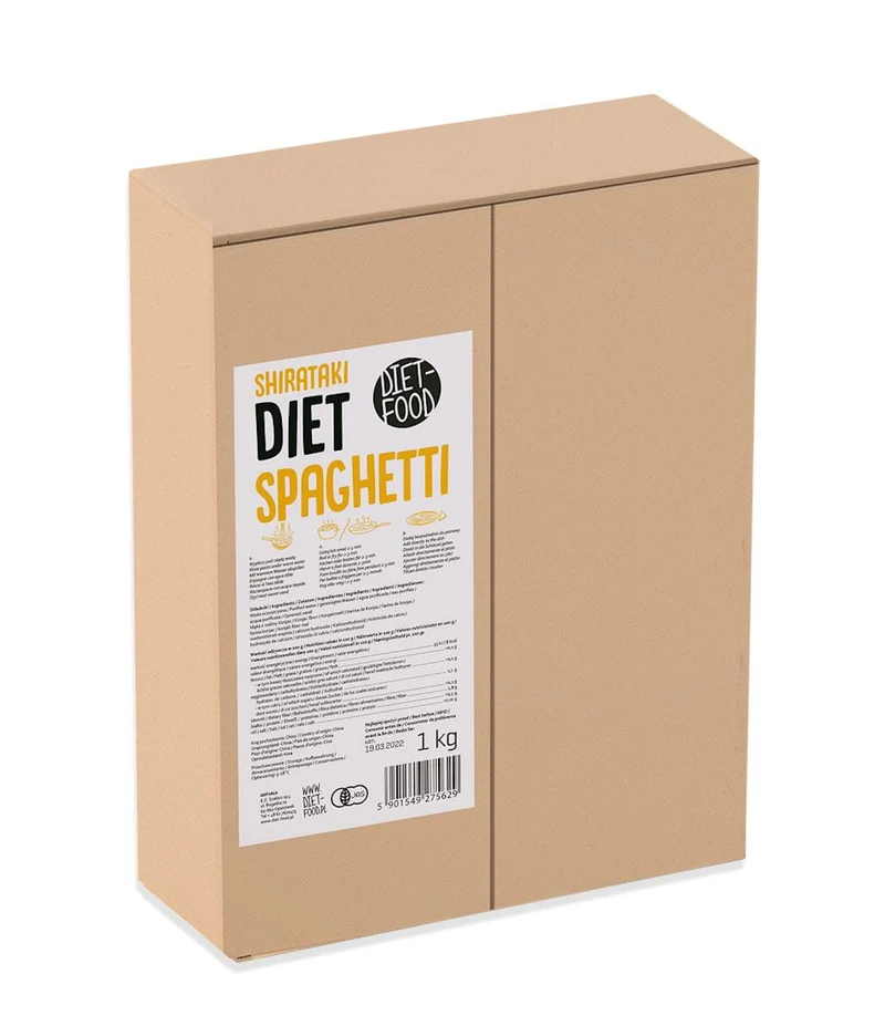 MAKARON (KONJAC) SHIRATAKI SPAGHETTI 1 kg - DIET-NAHRUNGSMITTEL