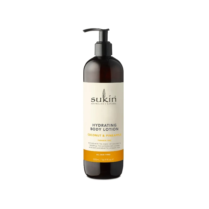 Sukin Hydrating Body Lotion Coconut & Pineapple 500ml