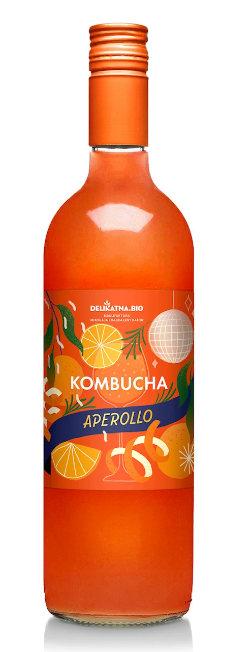 COMBUCHA APEROLLO BIO 700 ml - DELICIOUS (AKQUISITION)