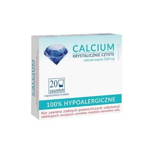 Uniphar Calcium Crystal Clear 20 Beutel