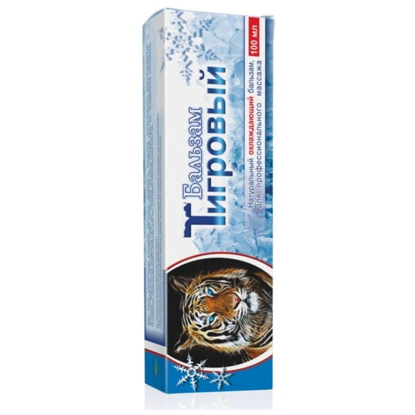 Ukrainische Kosmetik Tiger-Salbe mit Menthol 100