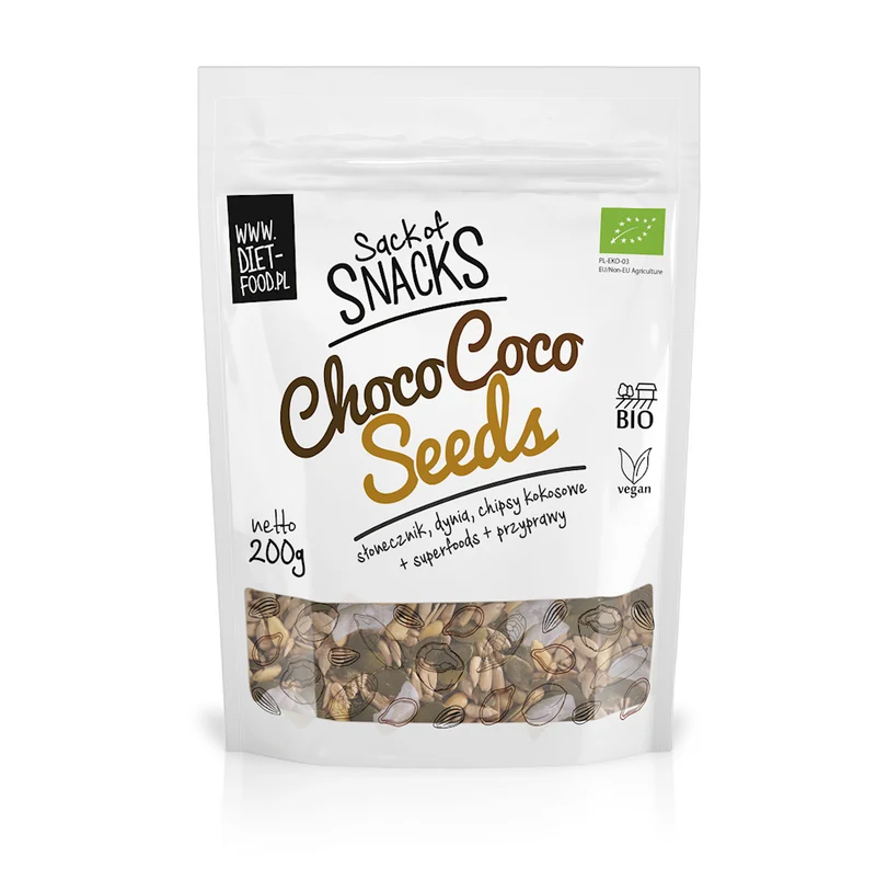 CHOCOCO SEEDS BIO 200 g - DIET-NAHRMITTEL