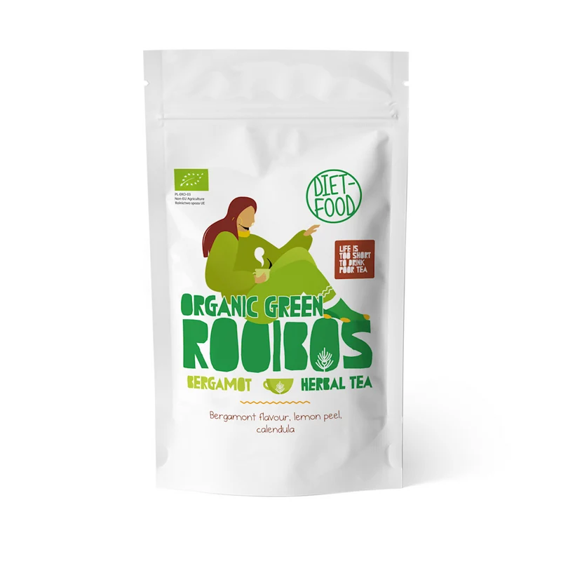 ROOIBOS GRÜNER BERGAMOTTEE BIO 100 g - DIET-NAHRUNGSMITTEL