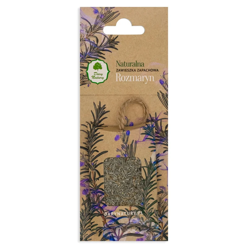 NATURAL Duftender Rosmarin-Anhänger 1 Stk. - DARY NATURY