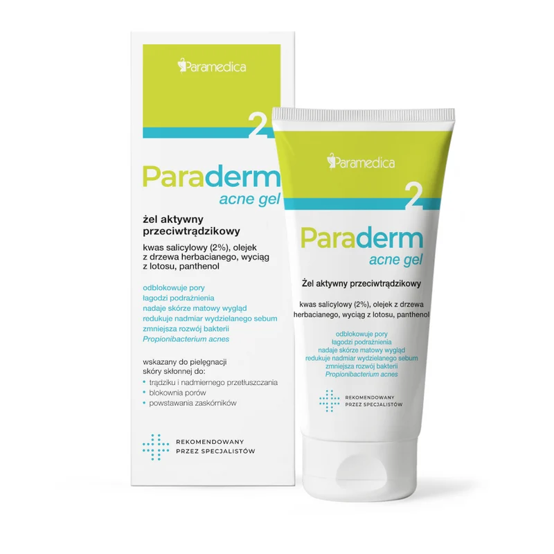 Paraderm Akne-Gel aktiv gegen Akne-Gel 50g PARAMEDICA