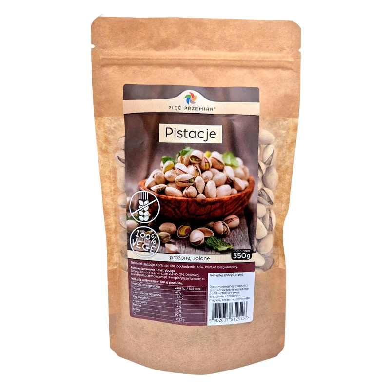 FIVE CHANGES Pistazien geröstet gesalzen 350g