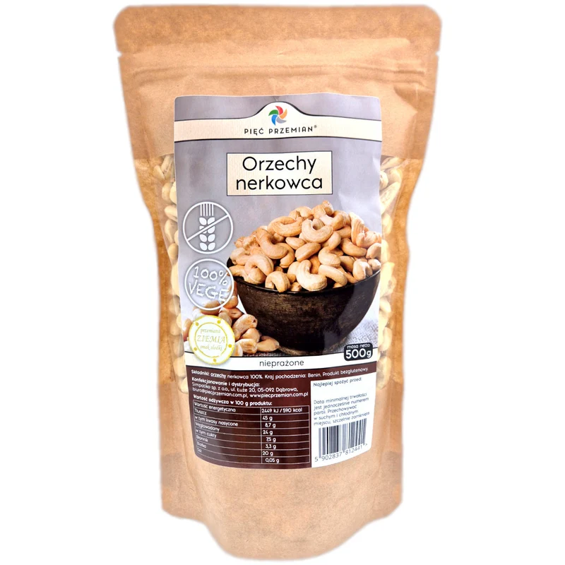 FIVE CHANGES Cashewnüsse 500g