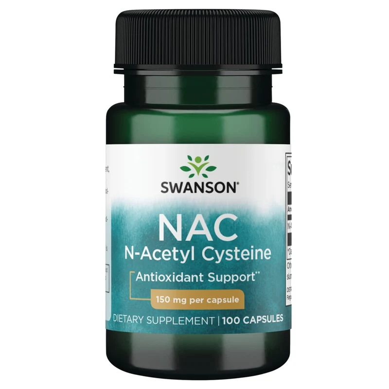 SWANSON NAC N-Acetylcystein 150mg, 100 Kapseln.