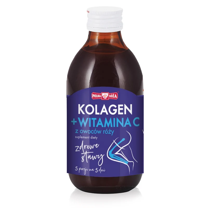Gesunde Gelenke Kollagen + Vitamin C aus Hagebutte 250ml POLSKA RÓŻA