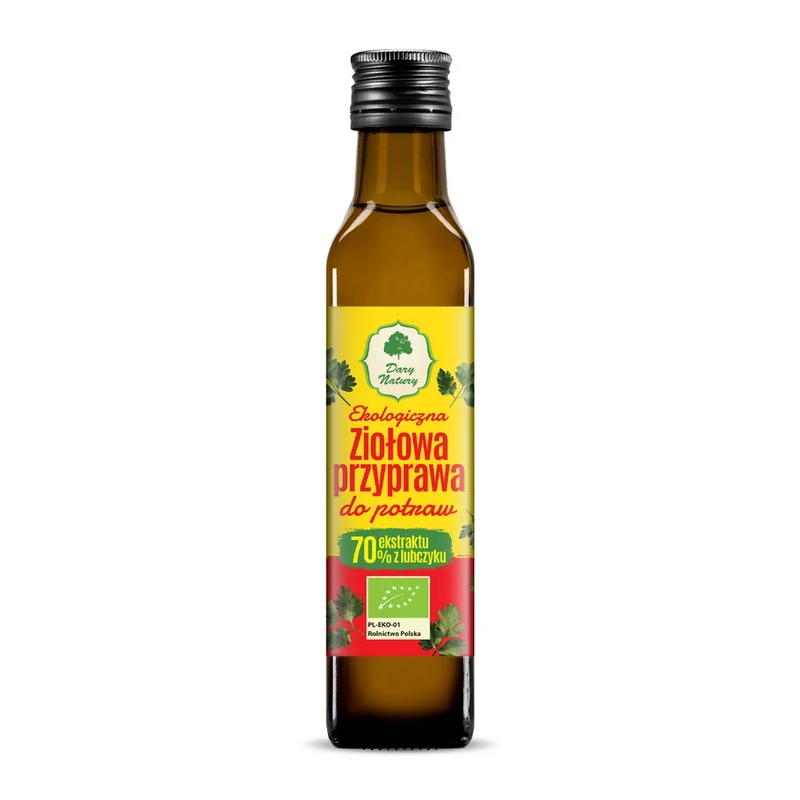 Flüssiges Kräutergewürz für Gerichte BIO 250ml DARY NATURY
