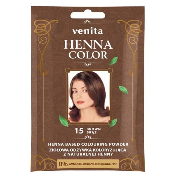 Venita Henna Farbe ZOK Nr. 15 Braun
