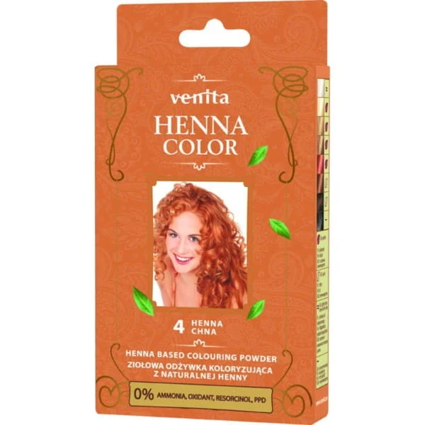 Venita Henna Farbe ZOK Nr. 4 Chna