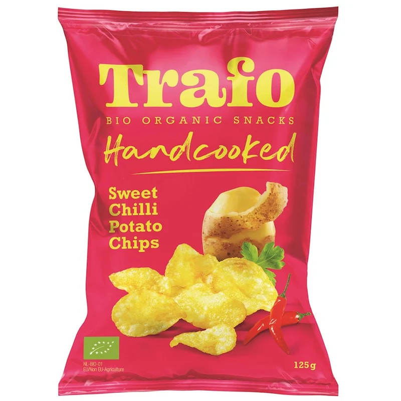 SWEET CHILI FRUIT CHIPS BIO 125 g - TRAFO