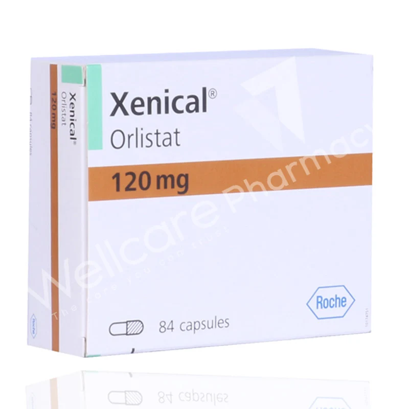Xenical 120mg Capsules 84'S