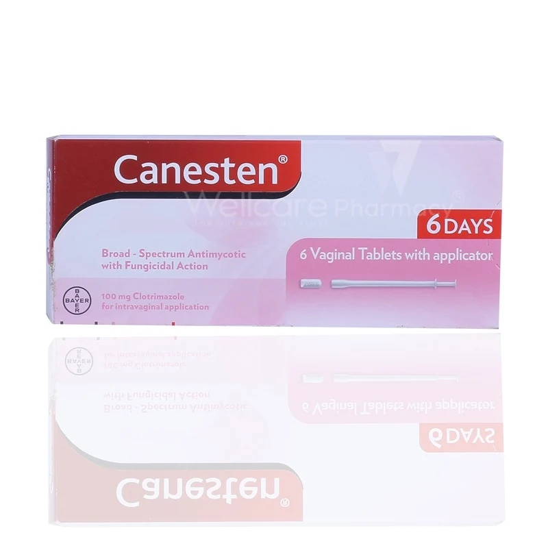 Canesten Vaginal Tablets 6'S 0.1g