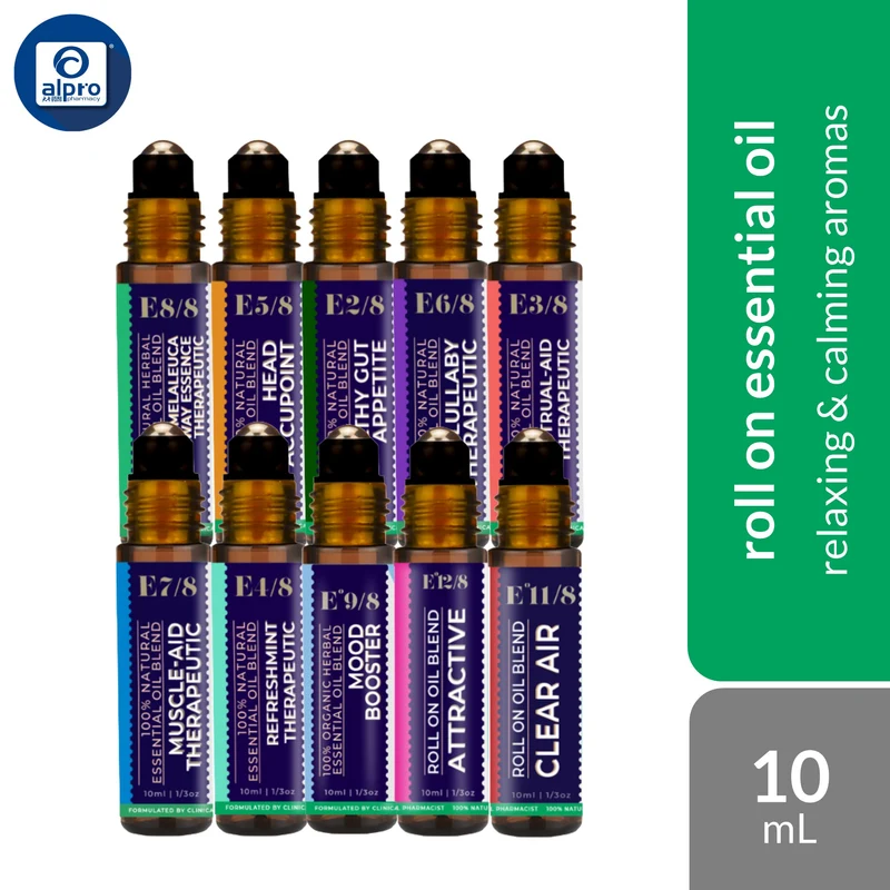 Bam & Co. Therapeutic Essential Oil Roll On (Assorted Scents) 10mL | Relaxing & Calming Aromas