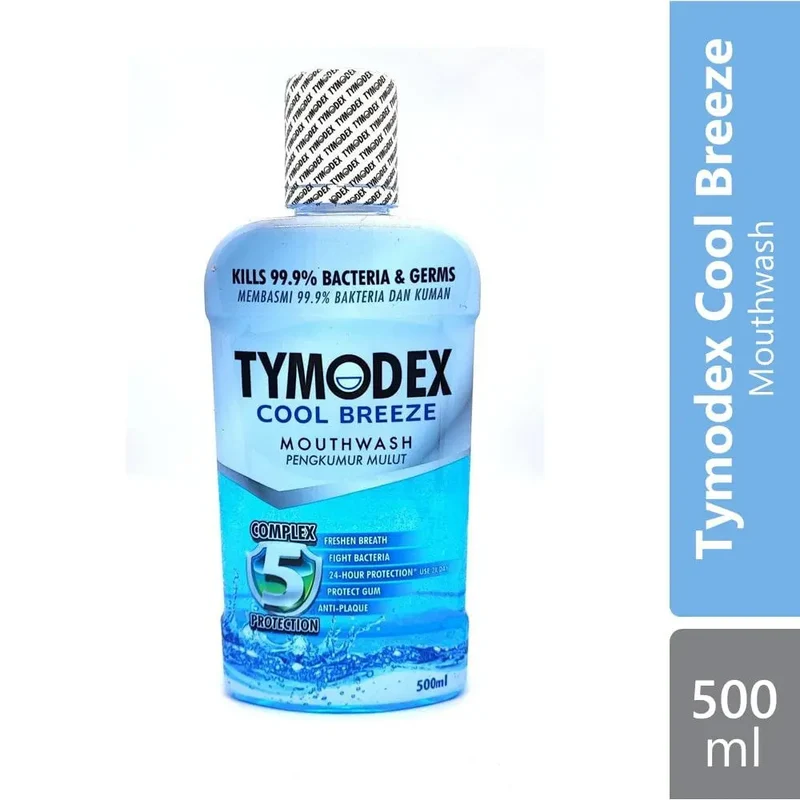 Tymodex Cool Breeze Mouthwash 500ml