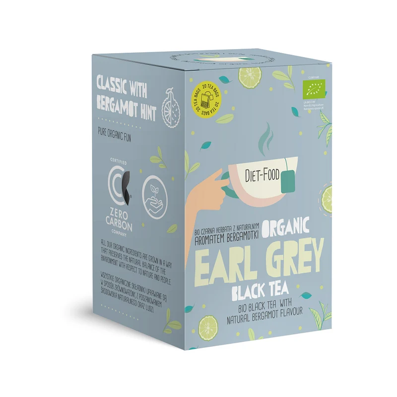 EARL GREY BIO Schwarzer Tee (2gx20) 40g
