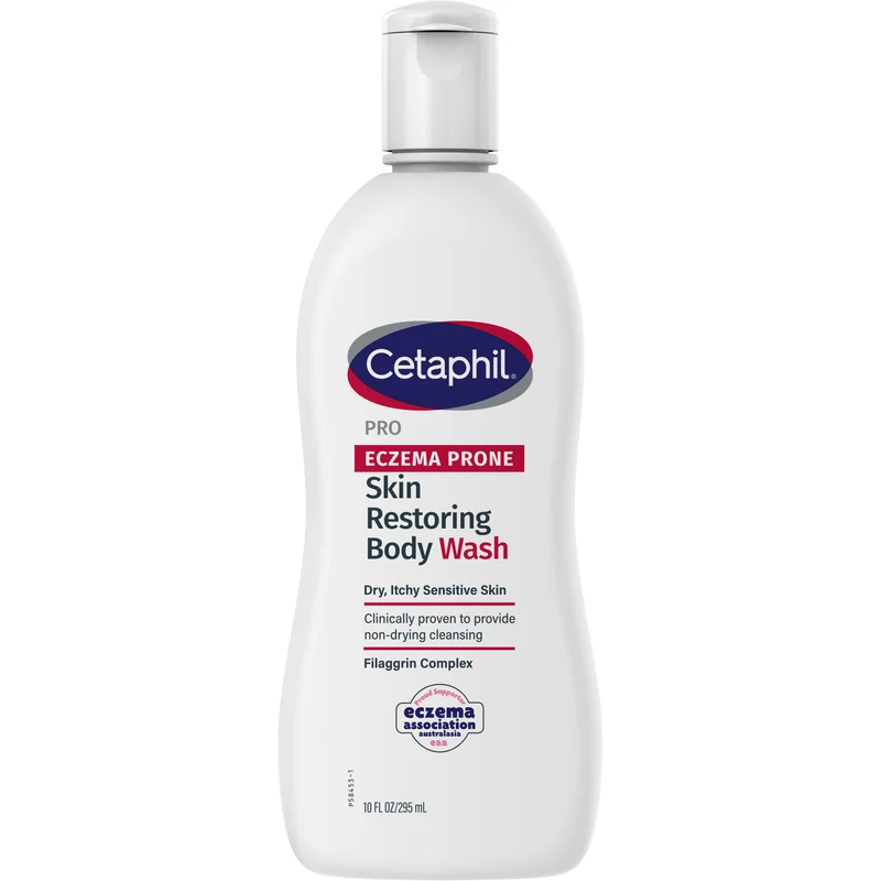 Cetaphil Pro Eczema Prone Skin Restoring Body Wash 295mL